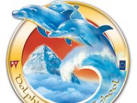 school-logo white1a : Logo Dolphin Magic School
